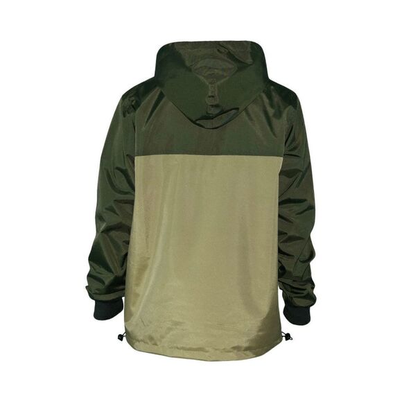 Delta Windbreaker Jacket Black/Tan Size Large - Picture 3 of 3